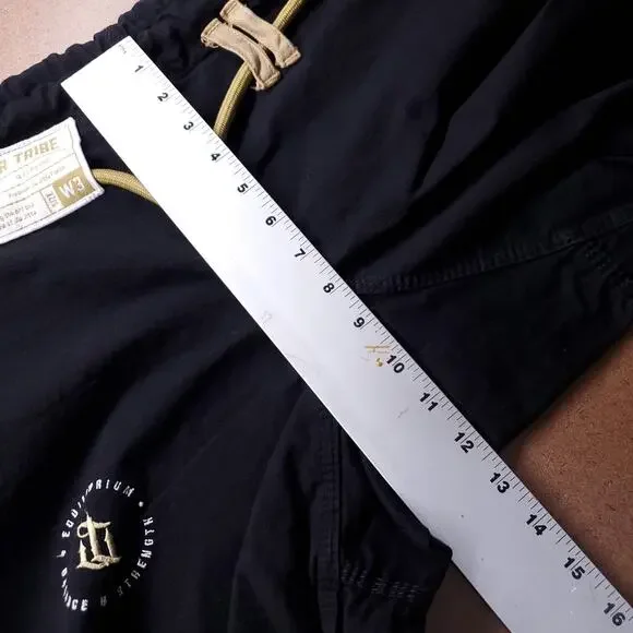 War Tribe Equilibrium Premium Jiu Jitsu Gi Pants Women W3 Black Gold Martial Art - Picture 6 of 11